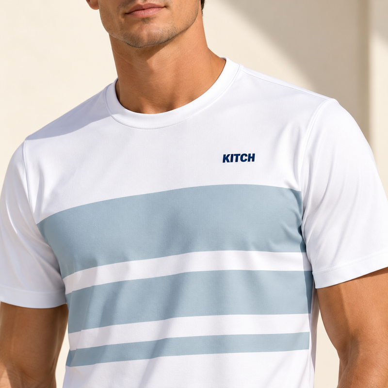 Load image into Gallery viewer, Kitch Power Stripe Performance Core Tee
