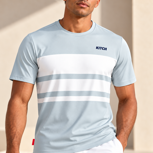 Kitch Power Stripe Performance Core Tee
