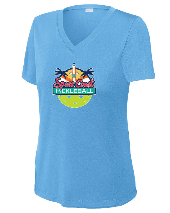 Load image into Gallery viewer, Spacecoast Pickleball Sport Women's V-Neck
