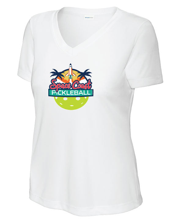 Load image into Gallery viewer, Spacecoast Pickleball Sport Women's V-Neck
