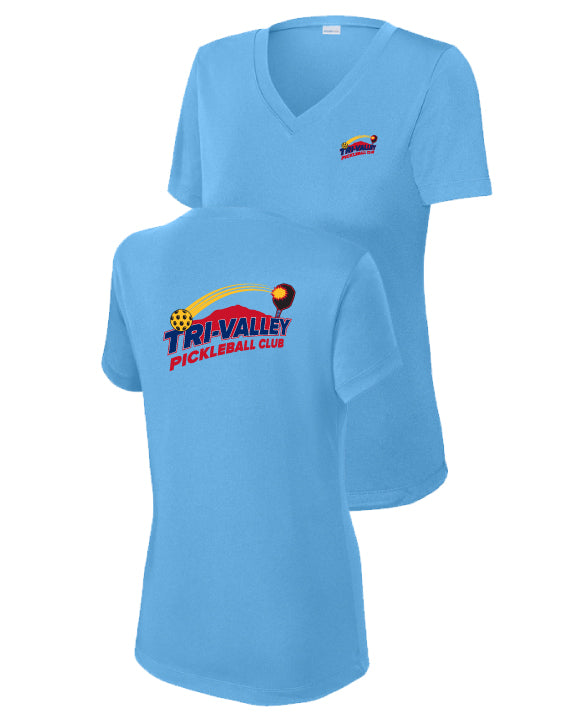 Load image into Gallery viewer, Tri-Valley Pickleball Club Sport V-Neck
