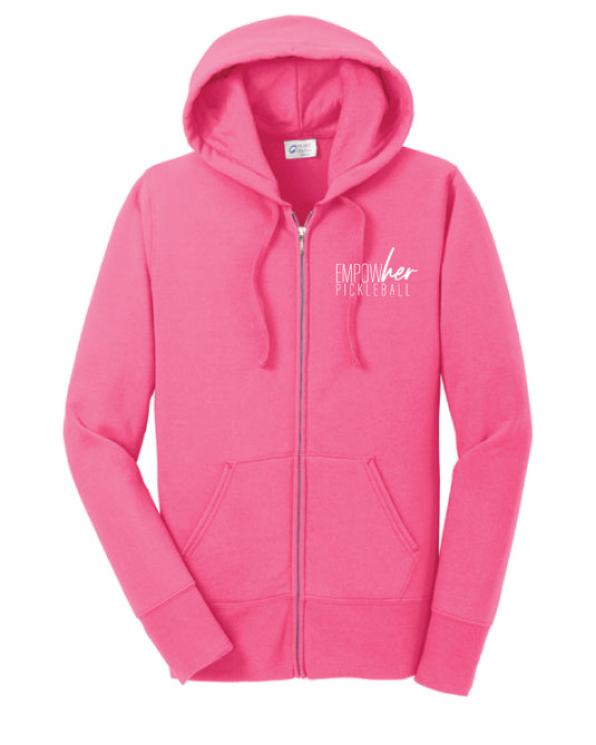 Empowher Pickleball Full Zip Hoodie