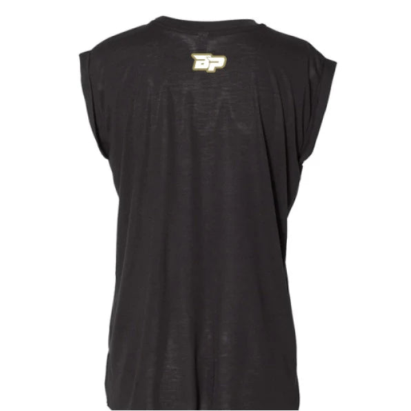 Load image into Gallery viewer, Bodhi Women’s Lifestyle Muscle Tee - PickleMelt Gold
