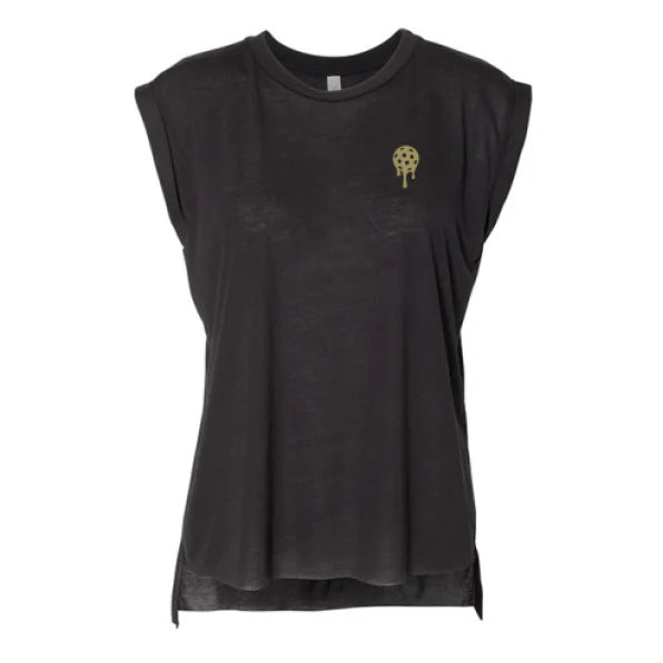 Load image into Gallery viewer, Bodhi Women’s Lifestyle Muscle Tee - PickleMelt Gold
