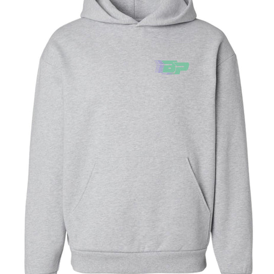 BP Heavyweight Hoodie - Teal Trailing BP