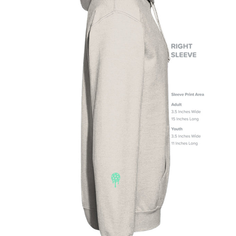 Load image into Gallery viewer, BP Heavyweight Hoodie - Teal Trailing BP
