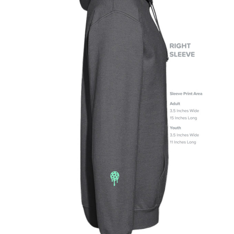 Load image into Gallery viewer, BP Heavyweight Hoodie - Teal Trailing BP
