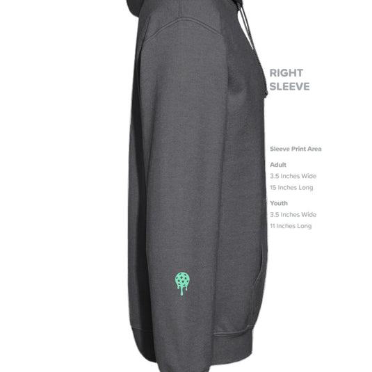 BP Heavyweight Hoodie - Teal Trailing BP