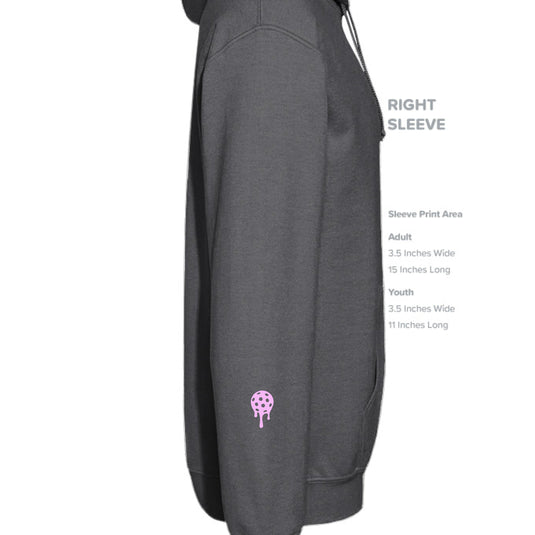 BP Heavyweight Hoodie - Pink Trailing BP