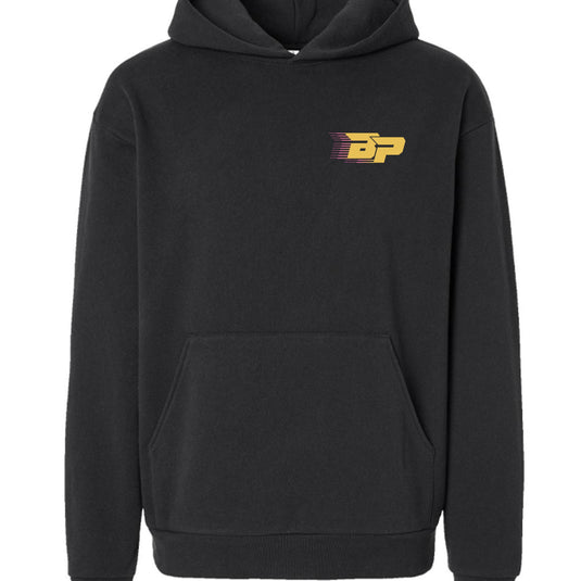 BP Heavyweight Hoodie - Gold Trailing BP
