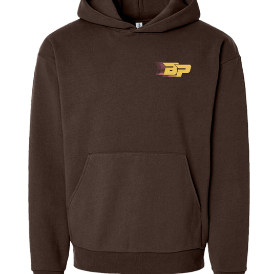 BP Heavyweight Hoodie - Gold Trailing BP