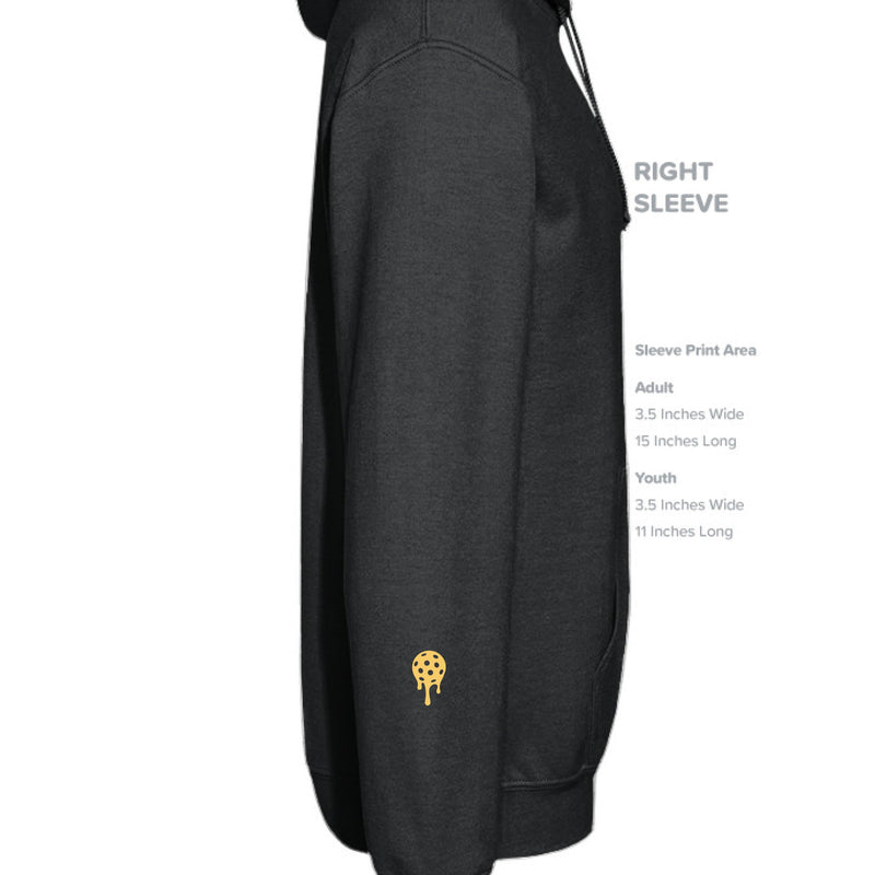 Load image into Gallery viewer, BP Heavyweight Hoodie - Gold Trailing BP
