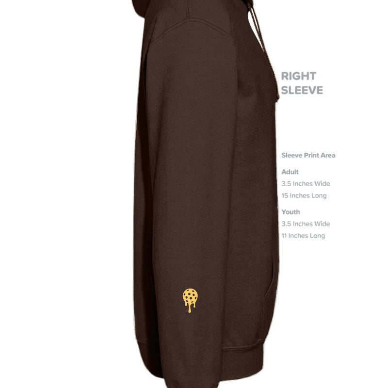 Load image into Gallery viewer, BP Heavyweight Hoodie - Gold Trailing BP
