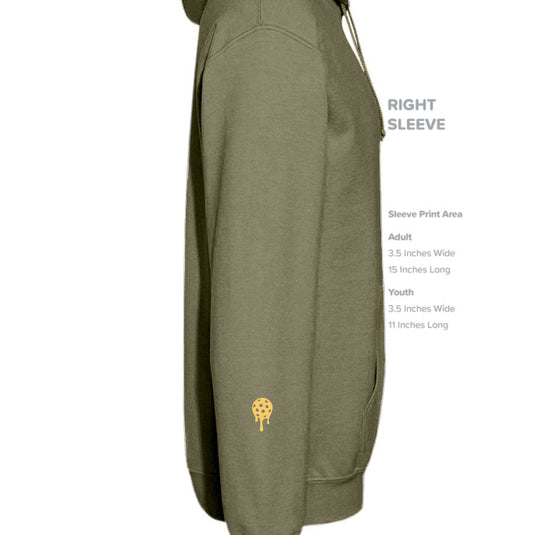 BP Heavyweight Hoodie - Gold Trailing BP