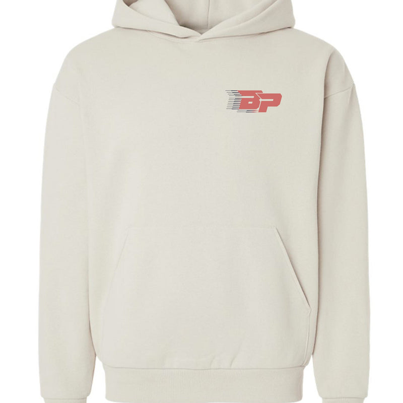Load image into Gallery viewer, BP Heavyweight Hoodie - Coral Trailing BP
