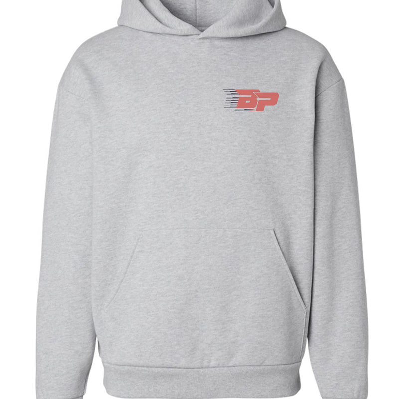 Load image into Gallery viewer, BP Heavyweight Hoodie - Coral Trailing BP
