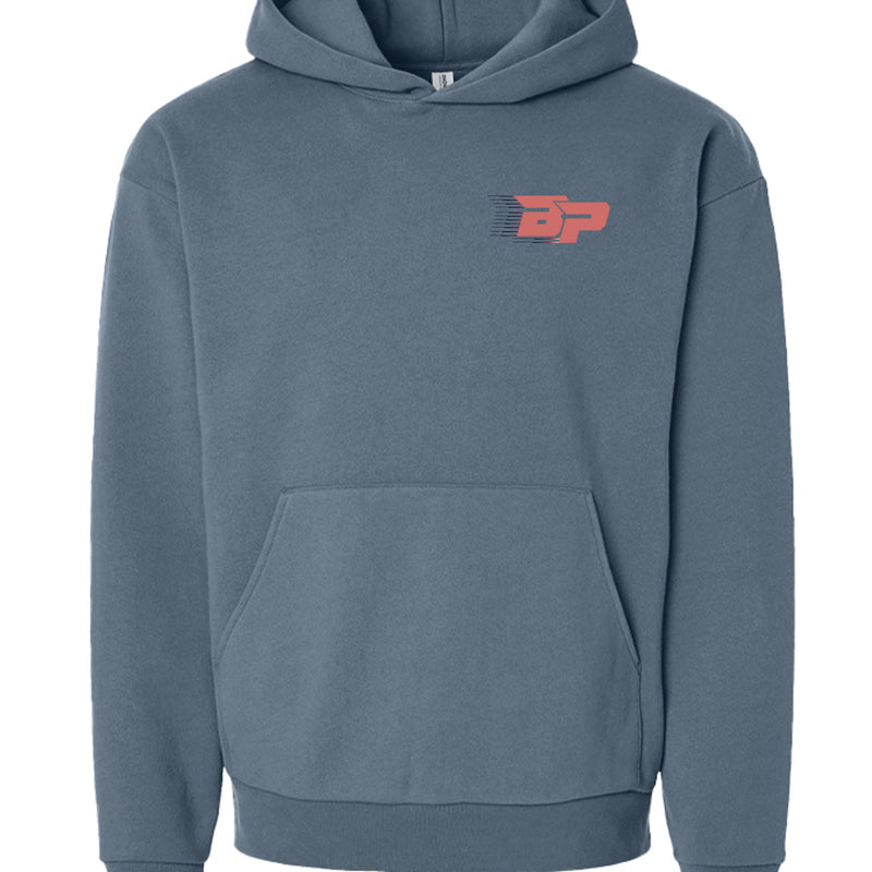Load image into Gallery viewer, BP Heavyweight Hoodie - Coral Trailing BP
