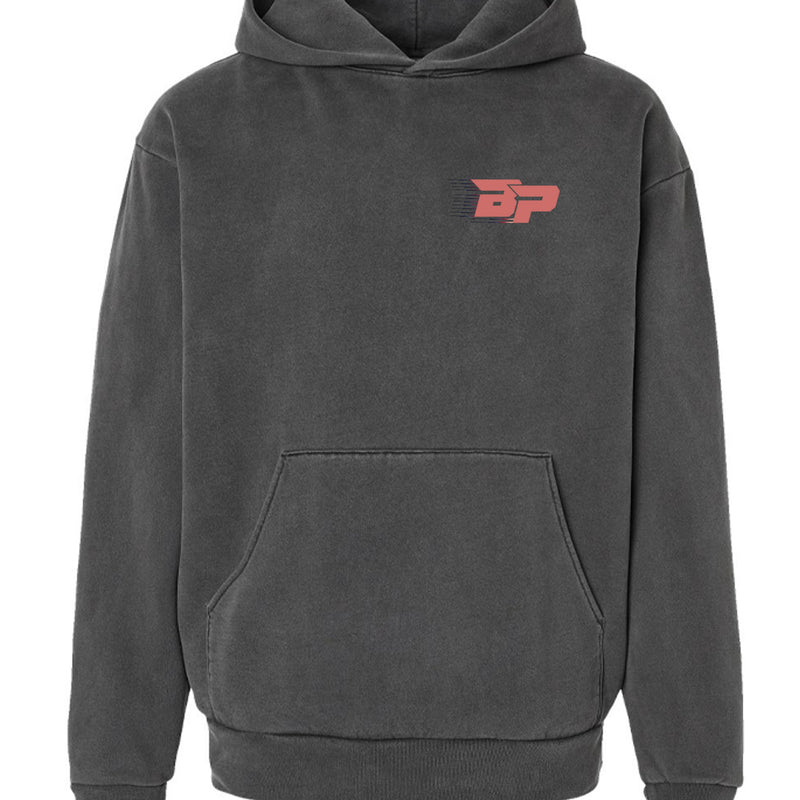 Load image into Gallery viewer, BP Heavyweight Hoodie - Coral Trailing BP
