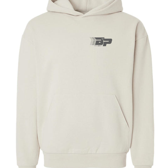 BP Heavyweight Hoodie - Grey Trailing BP