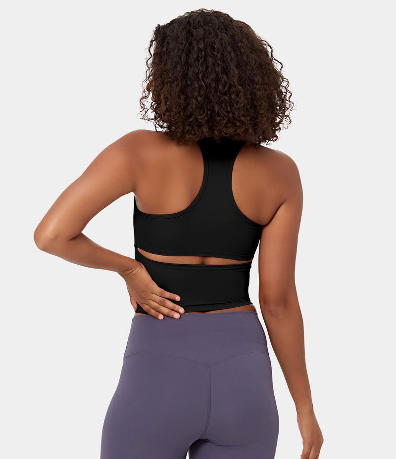 Load image into Gallery viewer, Kitch X Halara Cloudful Cropped Sport Tank
