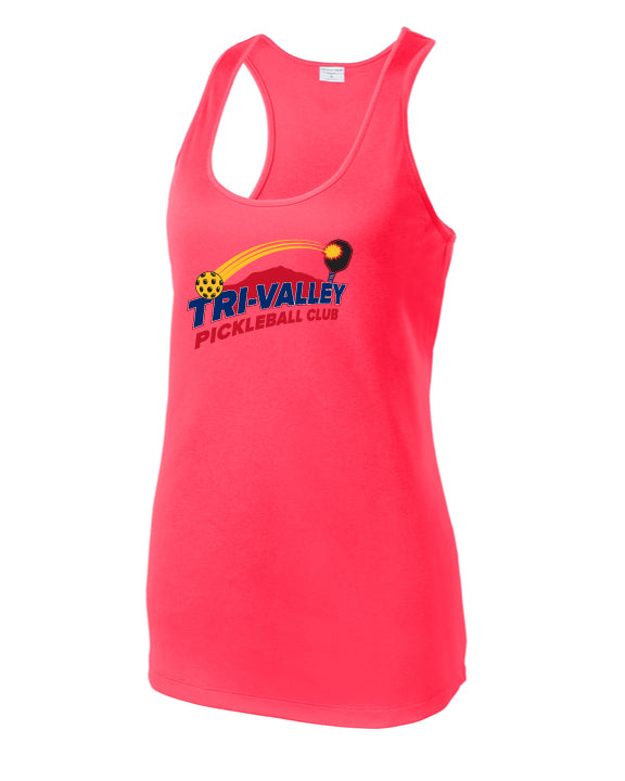 Load image into Gallery viewer, Tri Valley Pickleball Club Sport Racer Tank
