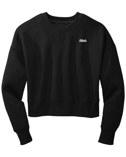 Load image into Gallery viewer, Perfect Weight Crop Sweatshirt
