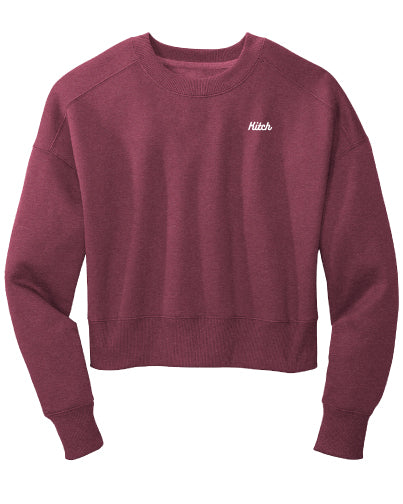 Load image into Gallery viewer, Perfect Weight Crop Sweatshirt
