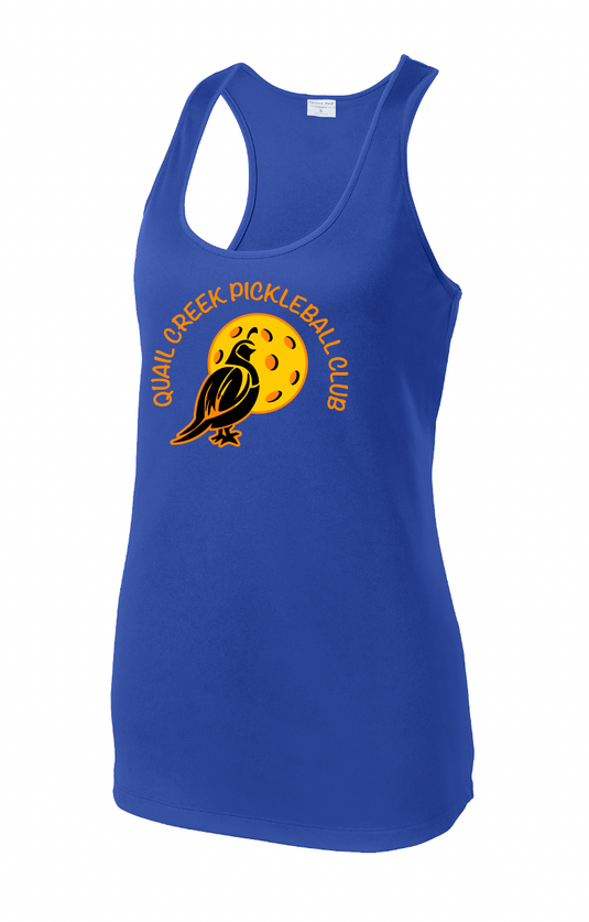 Quail Creek Pickleball Sport Racer Tank