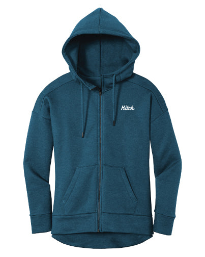 Load image into Gallery viewer, Perfect Weight Full Zip Women's Hoodie
