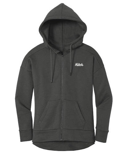 Load image into Gallery viewer, Perfect Weight Full Zip Women's Hoodie
