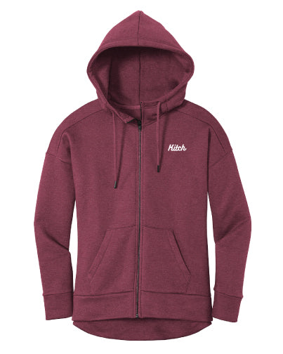 Load image into Gallery viewer, Perfect Weight Full Zip Women's Hoodie
