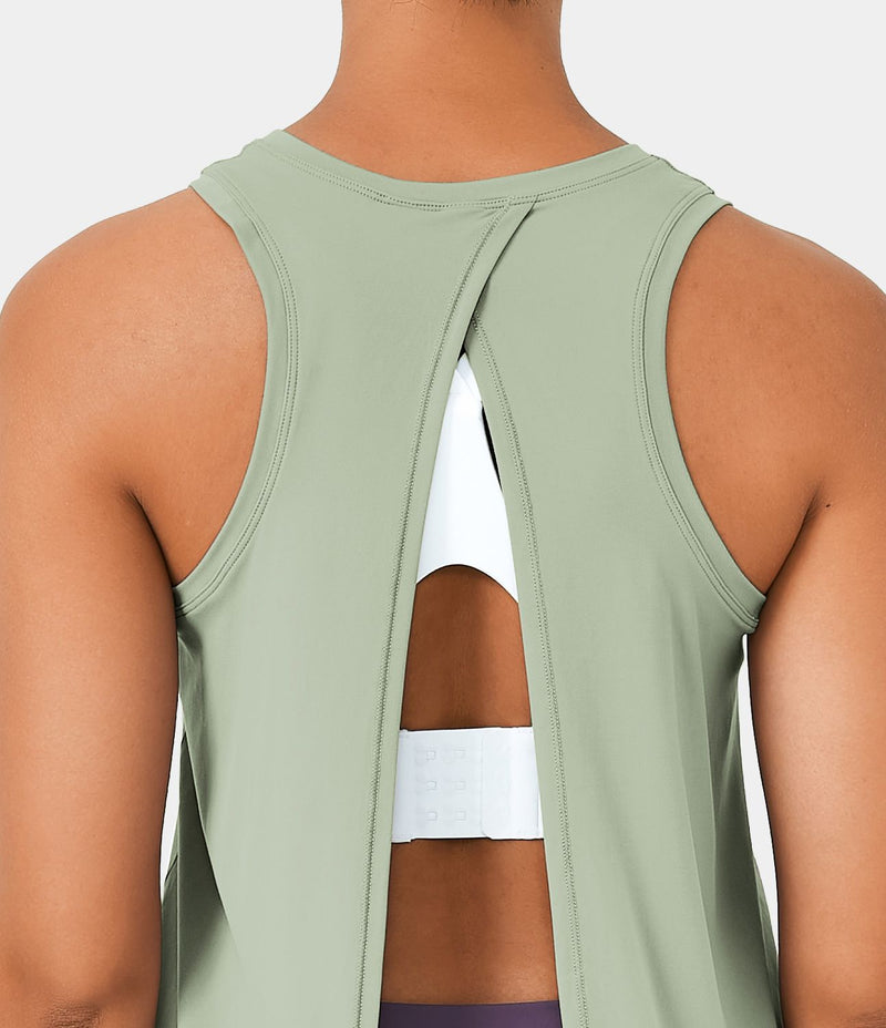 Load image into Gallery viewer, Kitch X Halara Tie Back Sport Tank
