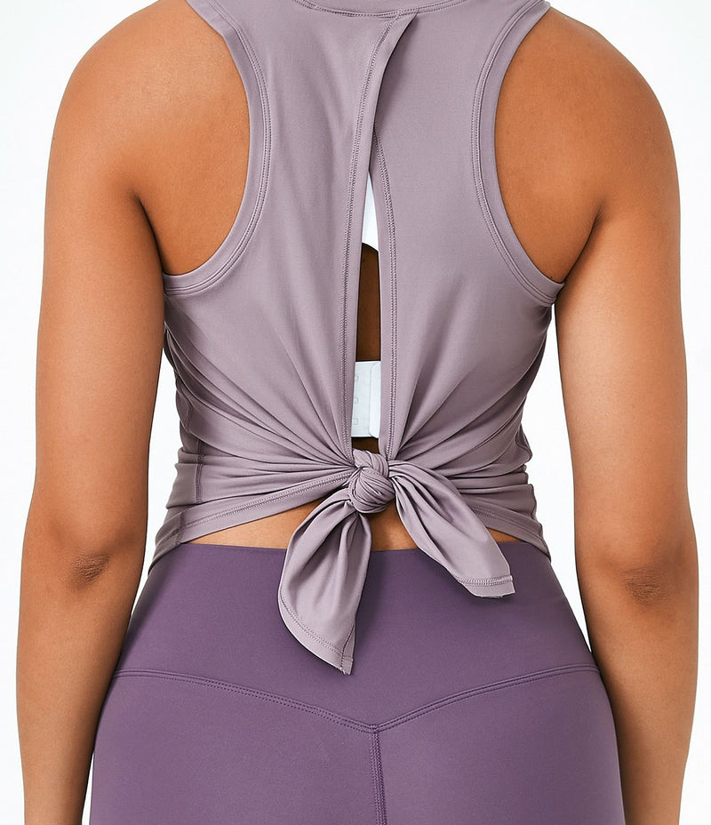 Load image into Gallery viewer, Kitch X Halara Tie Back Sport Tank
